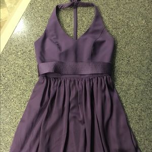 Vera Wang White Bridesmaid Dress